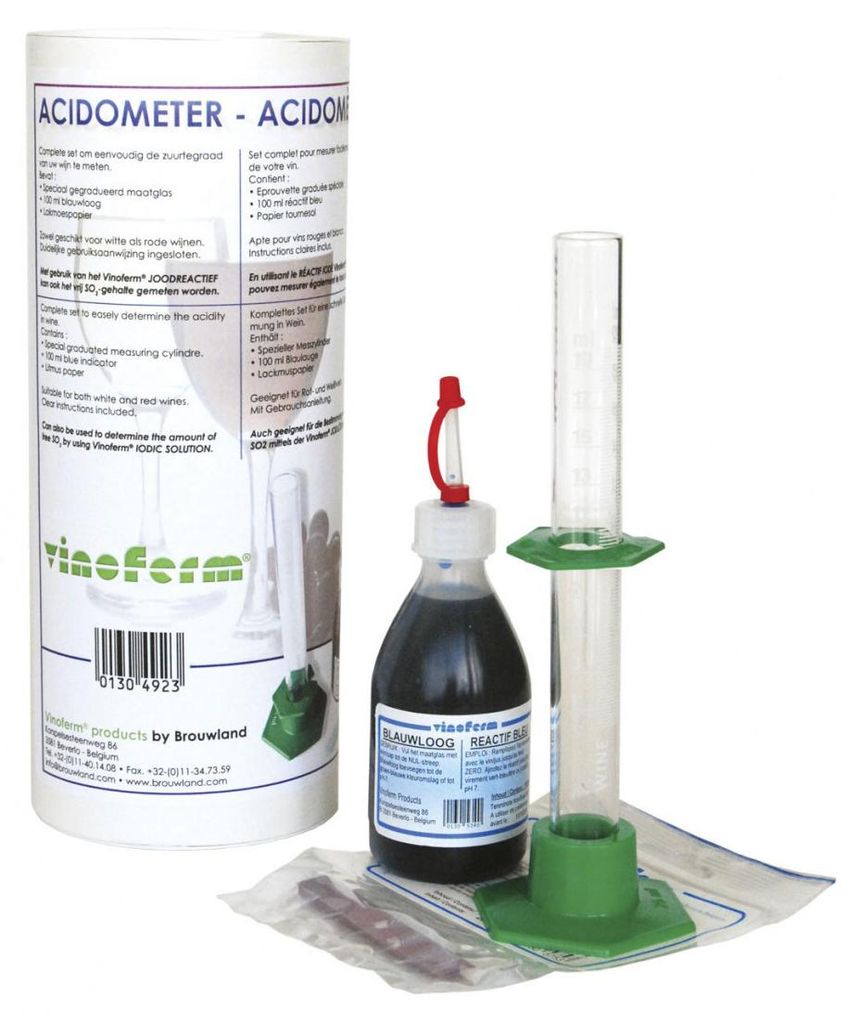 Acidometer - VINOFERM Komplettes Set Produktbild 