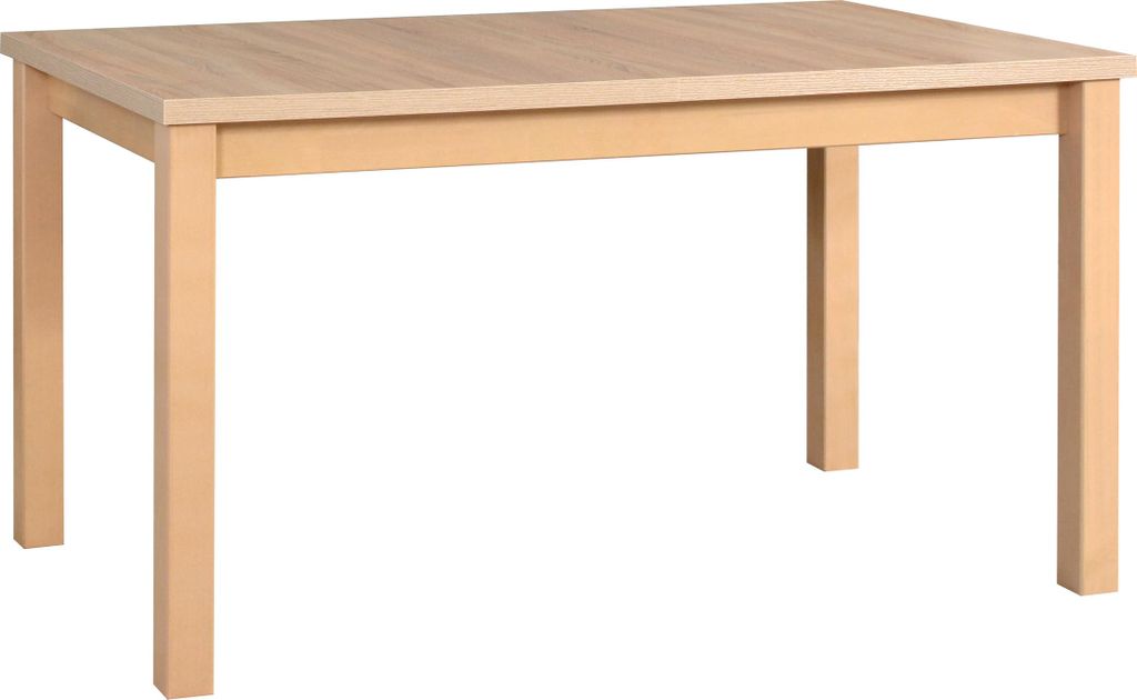 Esstisch Modena 1, ausziehbar, klappbar, Sonoma, 140-180 cm Produktbild 