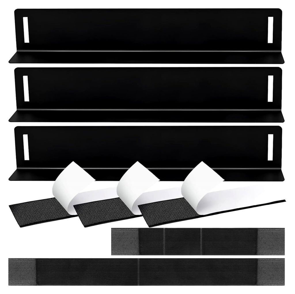 3 Stück Auto Kofferraum Organizer mit Klettverschluss für PKWs, SUVs und Kombis