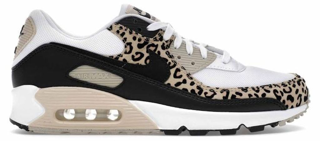 Nike Air Max 90 Leopard Sanddrift Black (donna) - Taglia EU Immagine del prodotto 