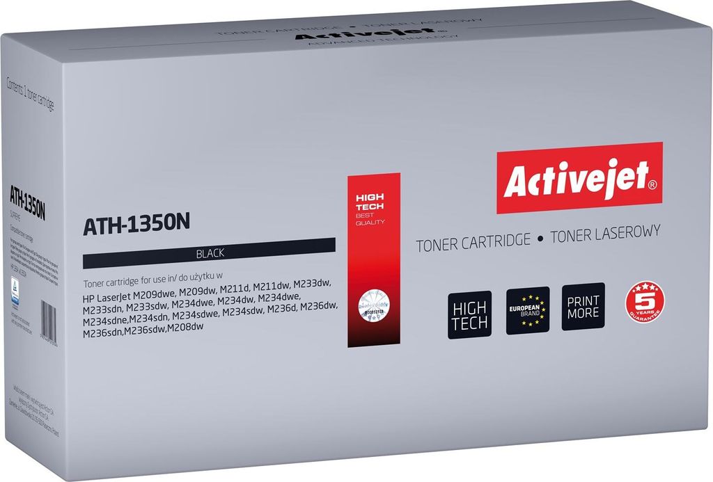 ActiveJet-Toner für HP W1350A und den neuen ATH-1350N