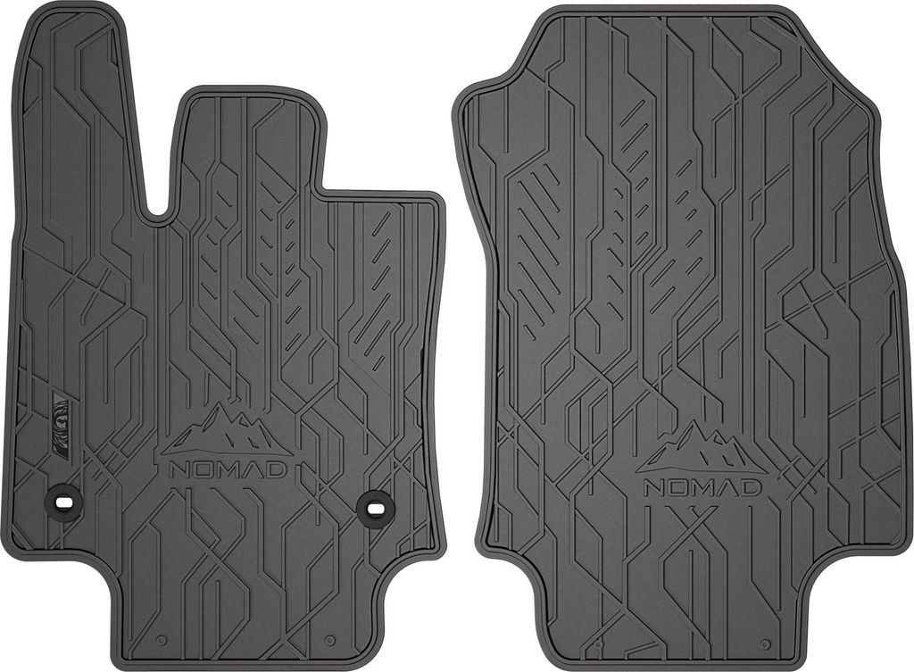 Fußmatten Gummimatten Automatten für Toyota RAV4 V 2019-2025 Gummi Schwarz 2tlg