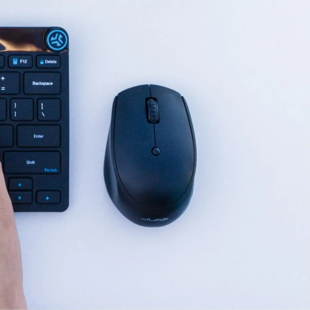 Solution Bureau sans Câble : Clavier et Souris JLAB Go Wireless DE-Layout - 2