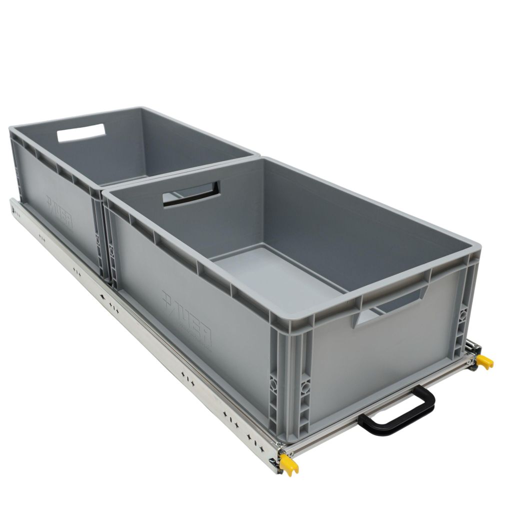 Heckauszug für Kastenwagen Camper 120x40 DIY Set für Produktbild 