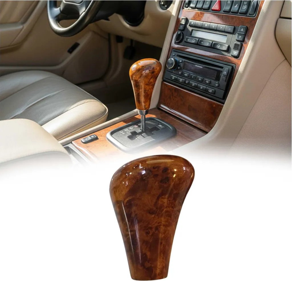 Pommeau de vitesse en bois pour rénover l'habitacle de BMW E36