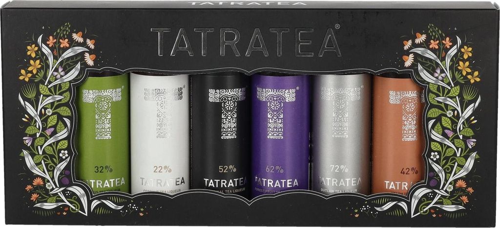 TATRATEA Tasting Set 47% Vol. 6x0,04l in Geschenkbox Produktbild 