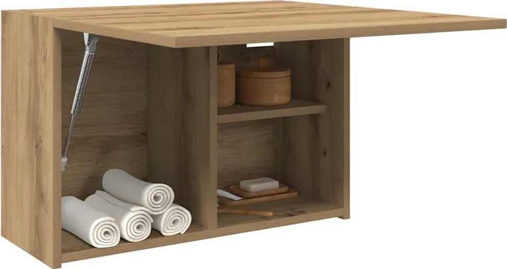 Pensile Bagno Design Artisan Rovere 60x25x40 cm - Arredo 2025 Online