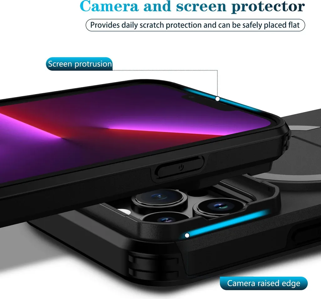 Hitaoyou Custodia per iPhone 13 Pro Max, custodia per iPhone 13 Pro Max