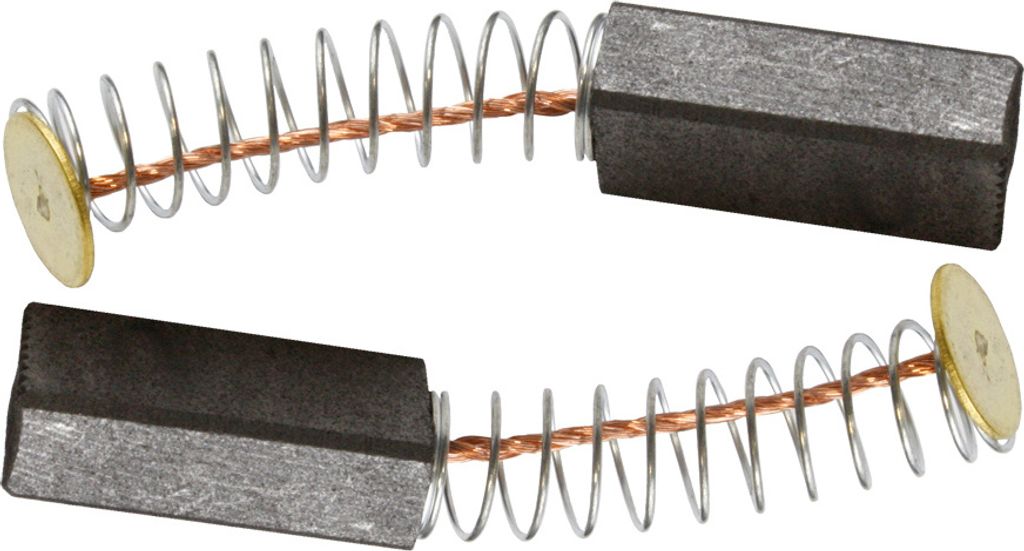 2x Kohlebürsten Kohlestifte Kohlen für Metabo Produktbild 