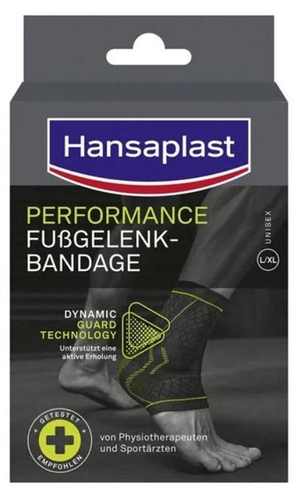 Hansaplast Sport Fußgelenk-Bandage Gr. M, 1 St BAN