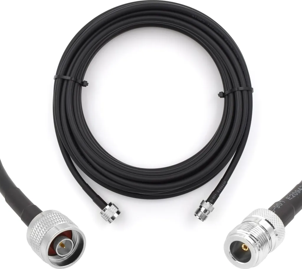 Prolunga Antenna N Maschio-Femmina 5m 5D-FB - Cavo Coassiale 50 Ohm 5G