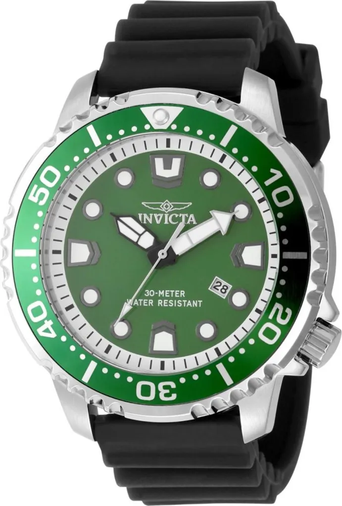 Regala un'Icona: Invicta Pro Diver 49546 Verde Acciaio 48mm