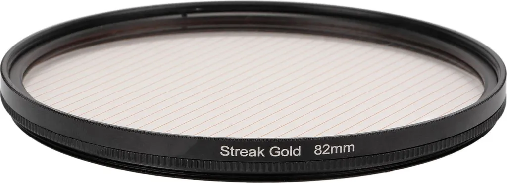 Junestar 82mm Filtre Streak Effet Anamorphique Doré pour Fujifilm