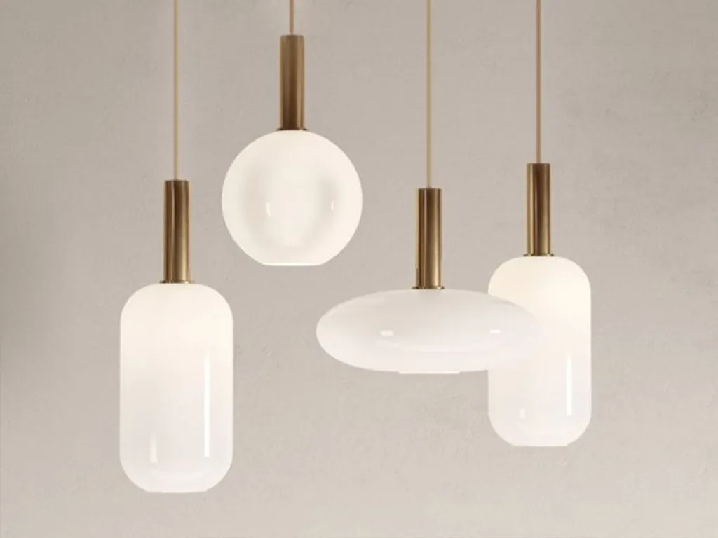 Lampadario Moderno tooLight App668-1Cp E27 Oro e Bianco - 3