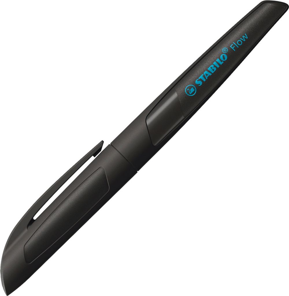 STABILO Füller -  Flow ACTIVE in schwarz - inkl. Patrone Produktbild 