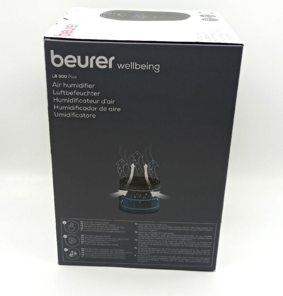 Beurer LB 300 Plus Luftbefeuchter 1 St. Schwarz (10067)