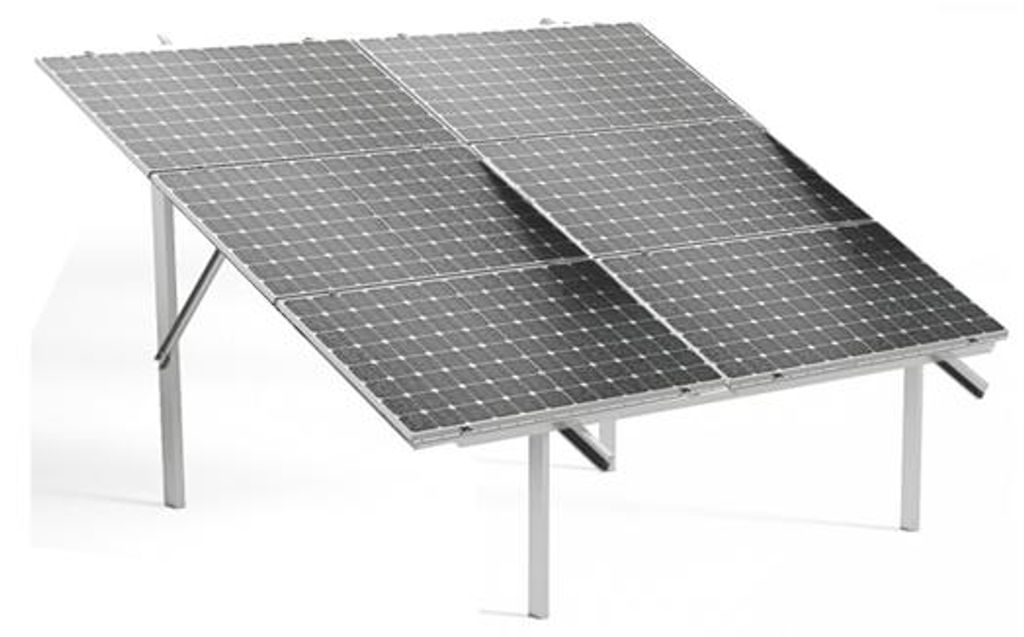 FVE konstrukce SAP30S6P32H pro 6 panelů 30st do země 3x2 Obrázek produktu 