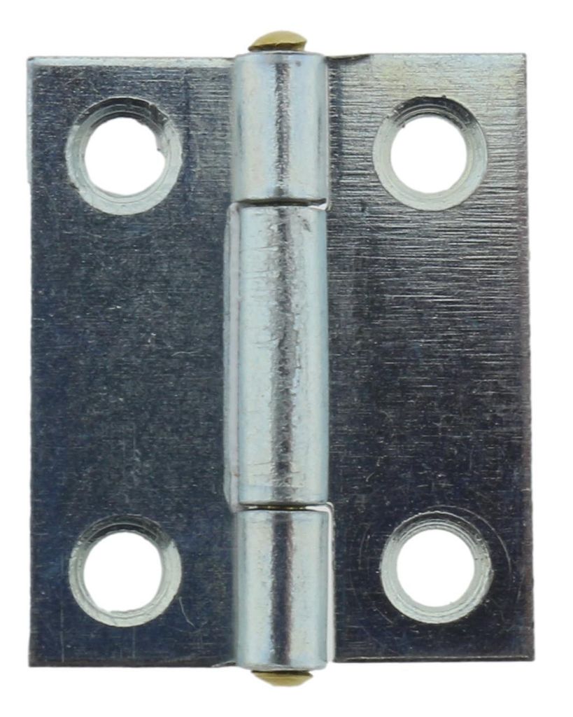 Scharnier verzinkt gerollt schmal 25 x 20 mm