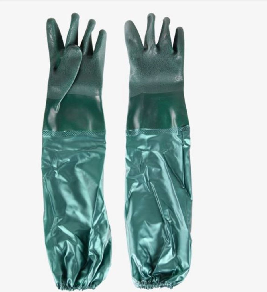 TeXXor Arbeitshandschuh-Set Topline Chemikalienschutz-Handschuhe Pvc