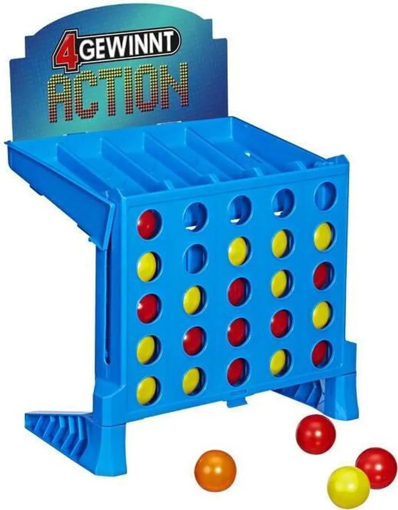 Hasbro E3578100 4 GEWINNT ACTION Jeu de Société et d'Adresse Stratégique