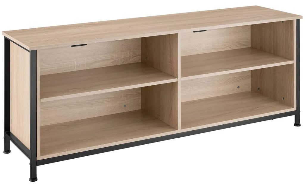 Meuble TV Navan 147cm : Fini le Désordre avec ce Support Chêne Sonoma
