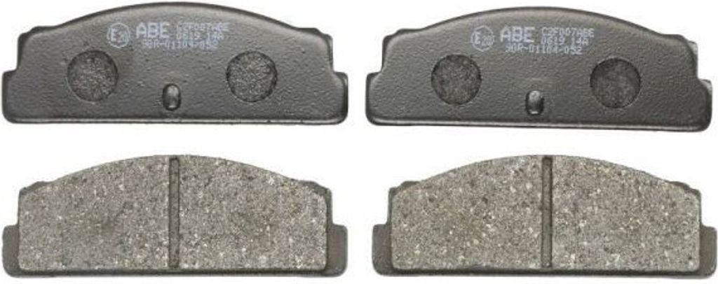 Bremsbelagsatz, Scheibenbremse ABE C2F007ABE
