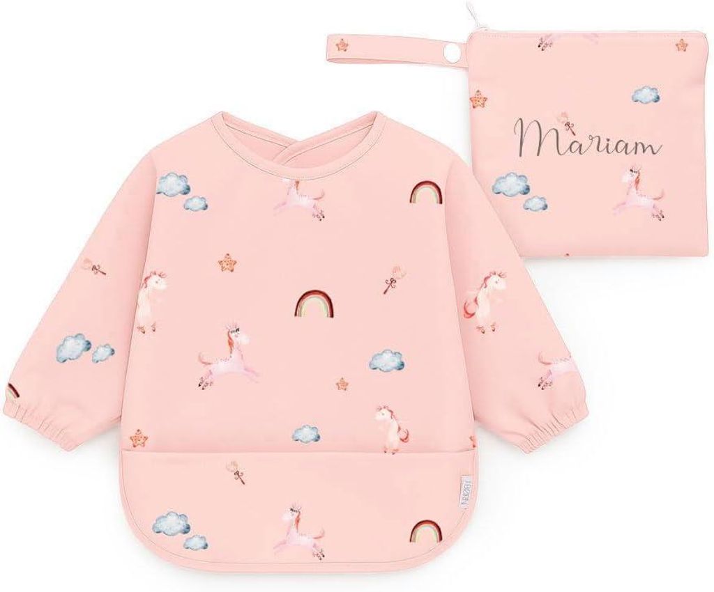 Baby Slabbertje - Slabbetje met Mouwen - Baby Voeding - Productafbeelding 
