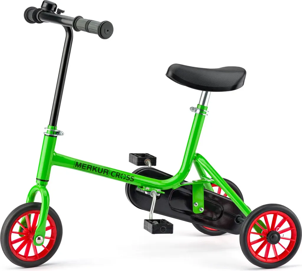 Tricycle Mercury Solder vert - Vélo évolutif trois roues pour enfant