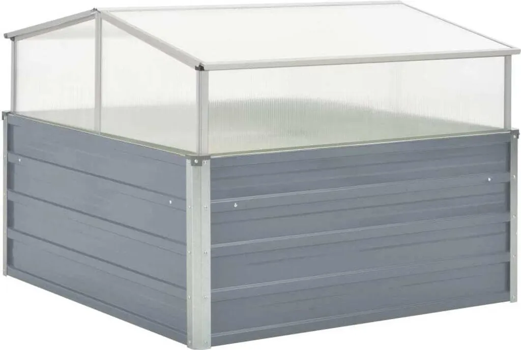 Serre pour potager urbain 100x100x85 cm idéale balcons et petits jardins