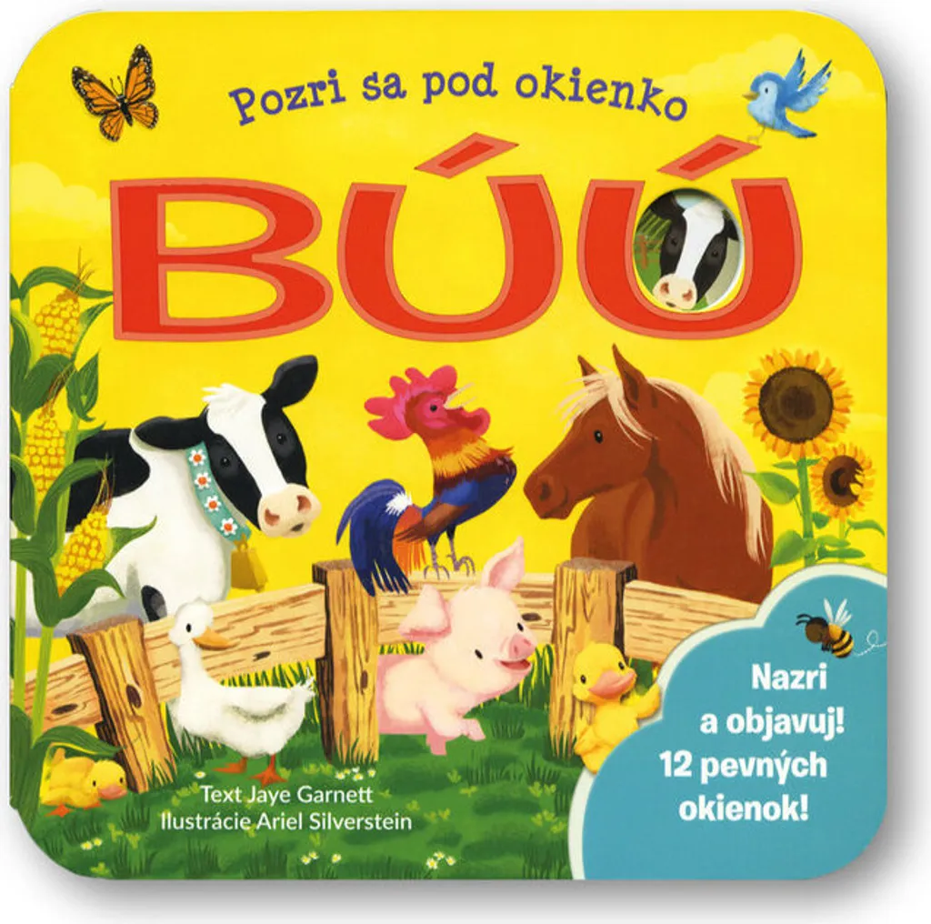 Livre Incassable pour Bébé Pozri sa pod okienko BÚÚ - Éveil Malin