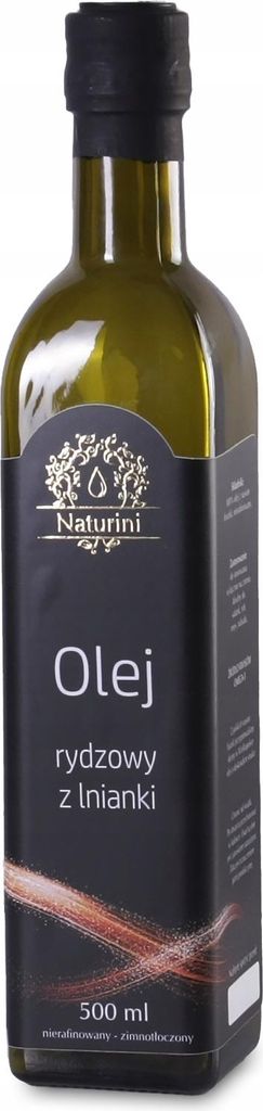 Olej rydzowy z lnianki dr. Budwig 500ml Naturini Zdjęcie produktu 