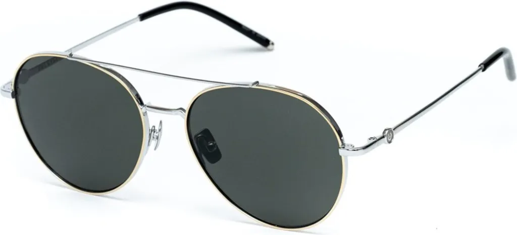 Lunettes de soleil de luxe Belstaff Magnum coloris Gris et Doré chic