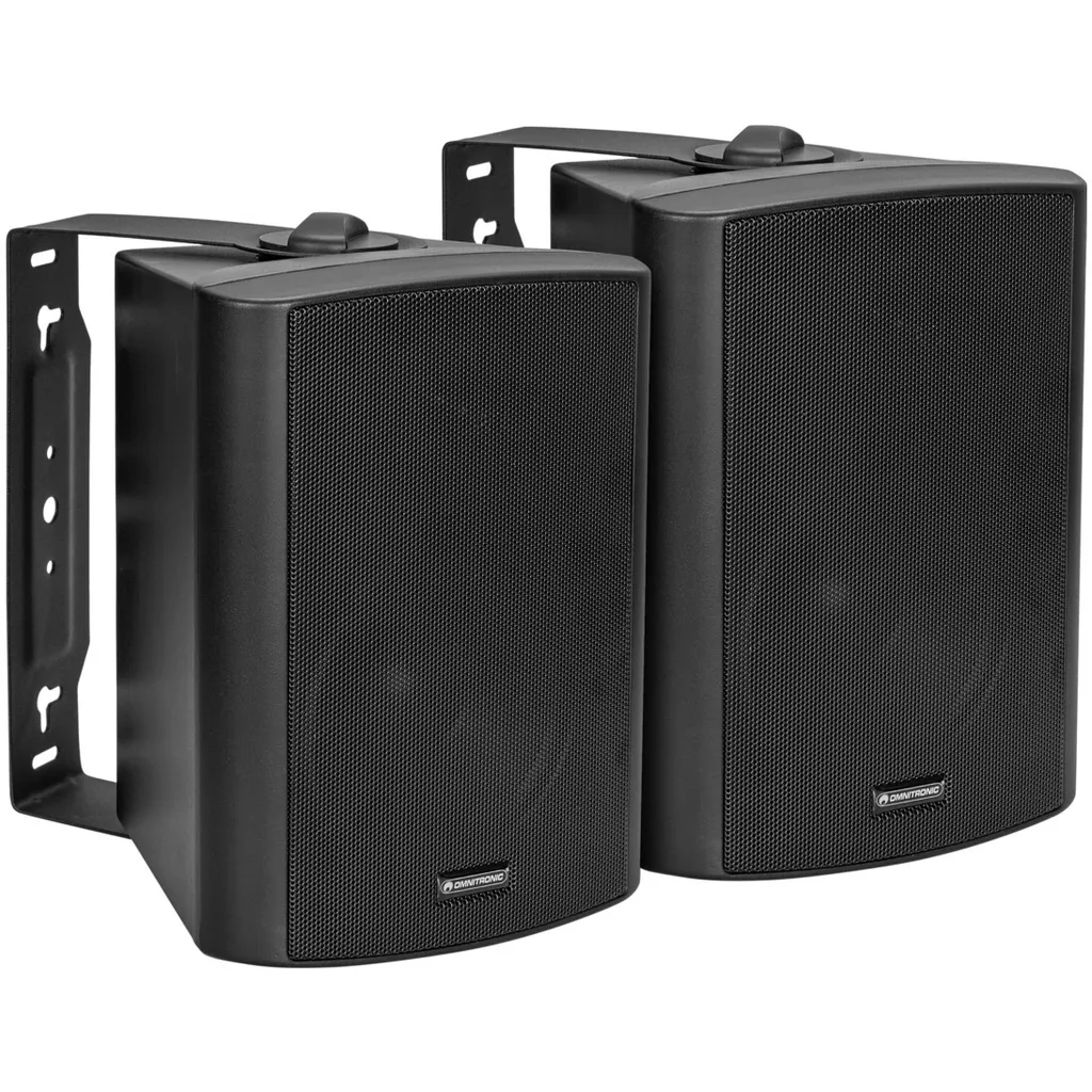 Moniteurs de studio actifs OMNITRONIC ALP-5A système audio de 5 pouces