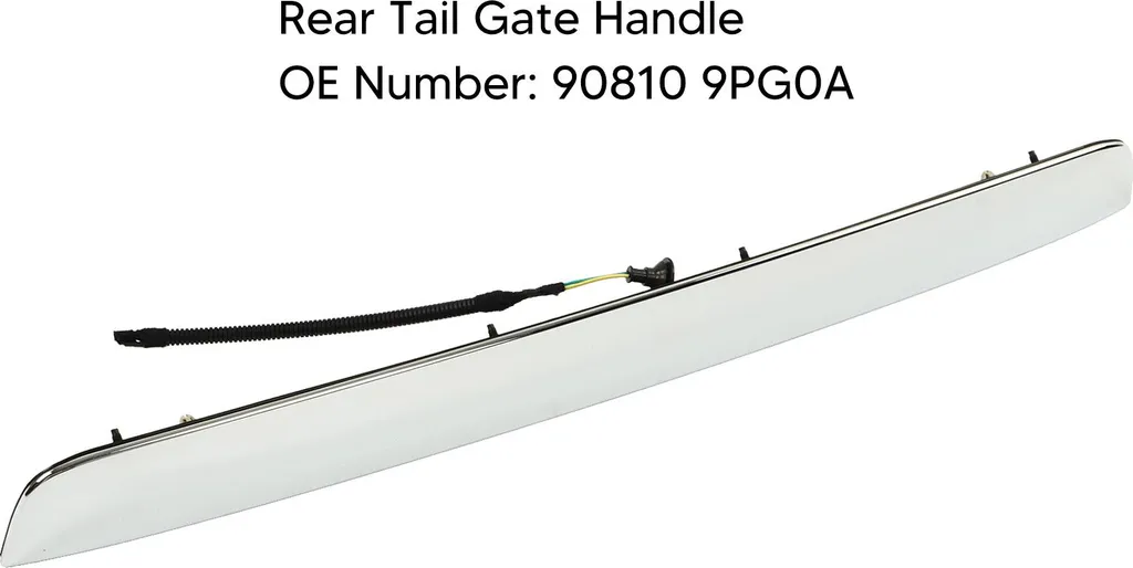 Poignée de coffre 90810 9PG0A anti-corrosion pour Pathfinder