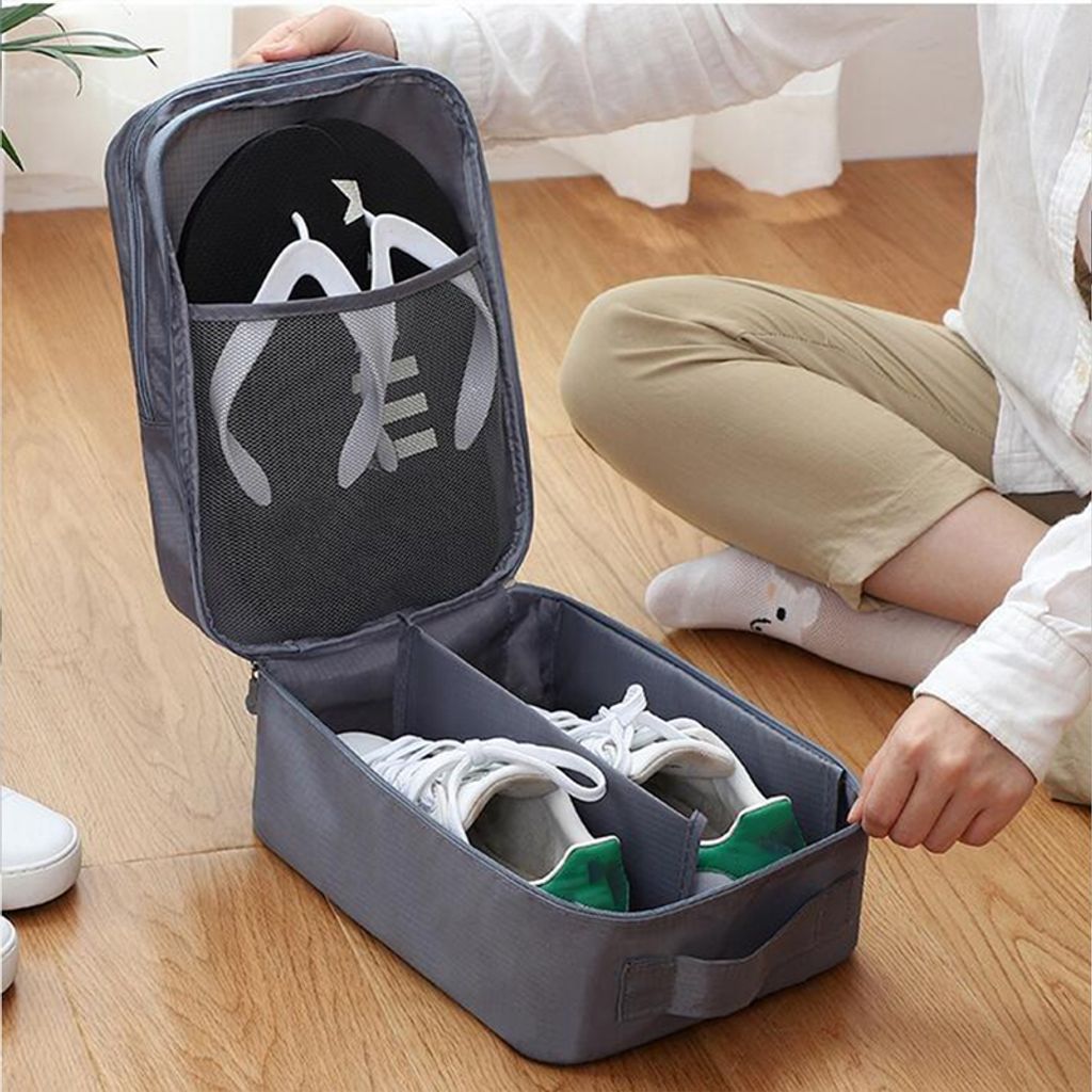 Schuh-Waschbeutel Mit Reißverschluss – 2 Stück, Für Alle Schuhgrößen | Maschinengeeignet, Wasserdicht & Wiederverwendbar