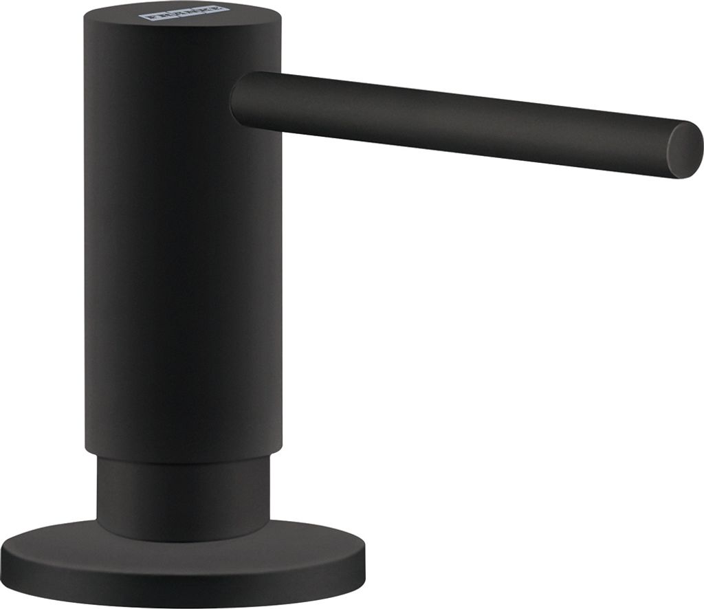 FRANKE Spülmittel-Dispenser ACTIVE Black Matt mit 300 ml Füllvolumen / Spülmittelspender
