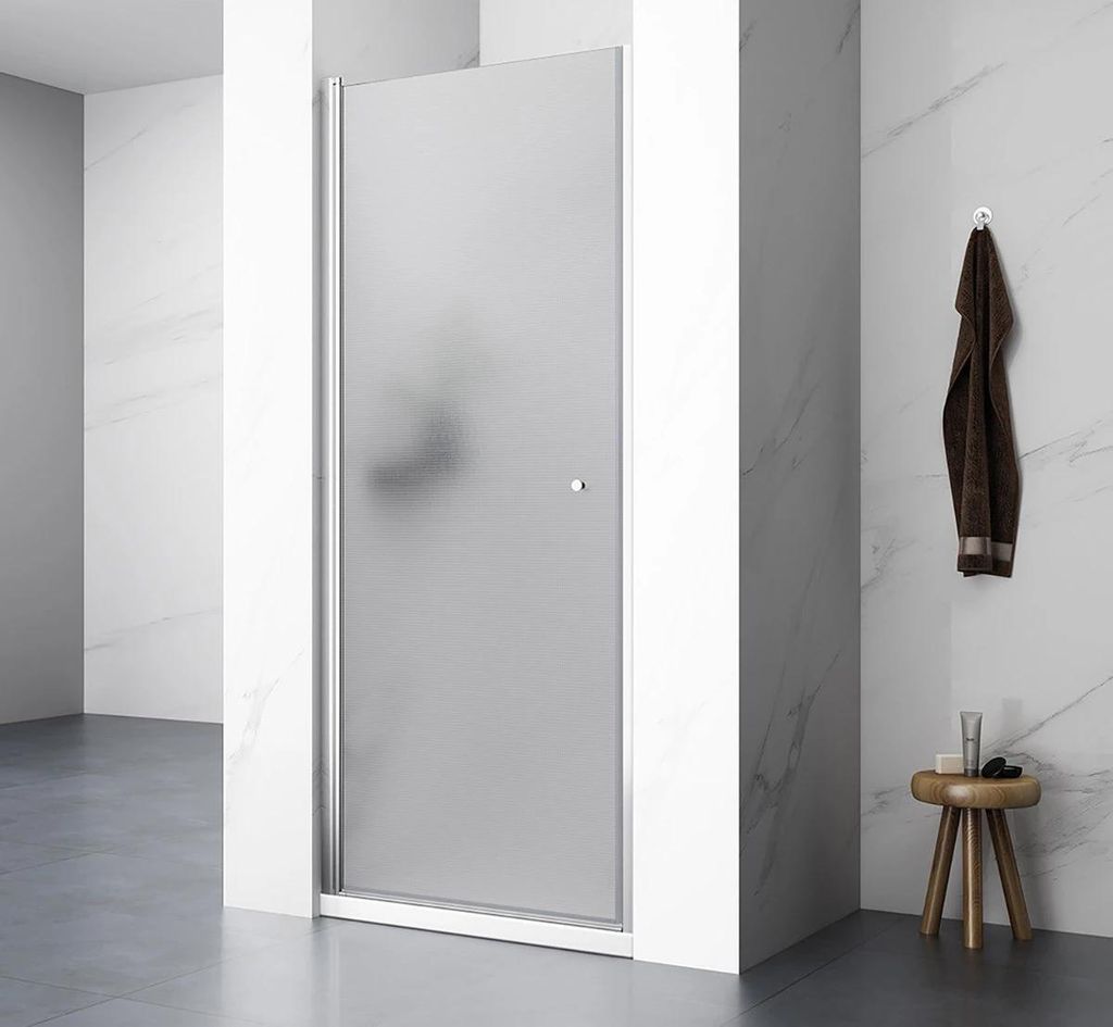 Aqualine PILOT draaideur voor douchecabine, 900 mm Productafbeelding 