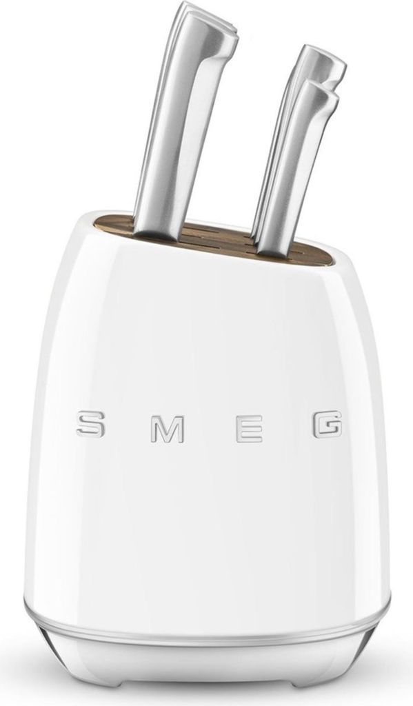 Smeg KBSF02WH, Držák na nože s otvory, Nerezová ocel, Obrázek produktu 