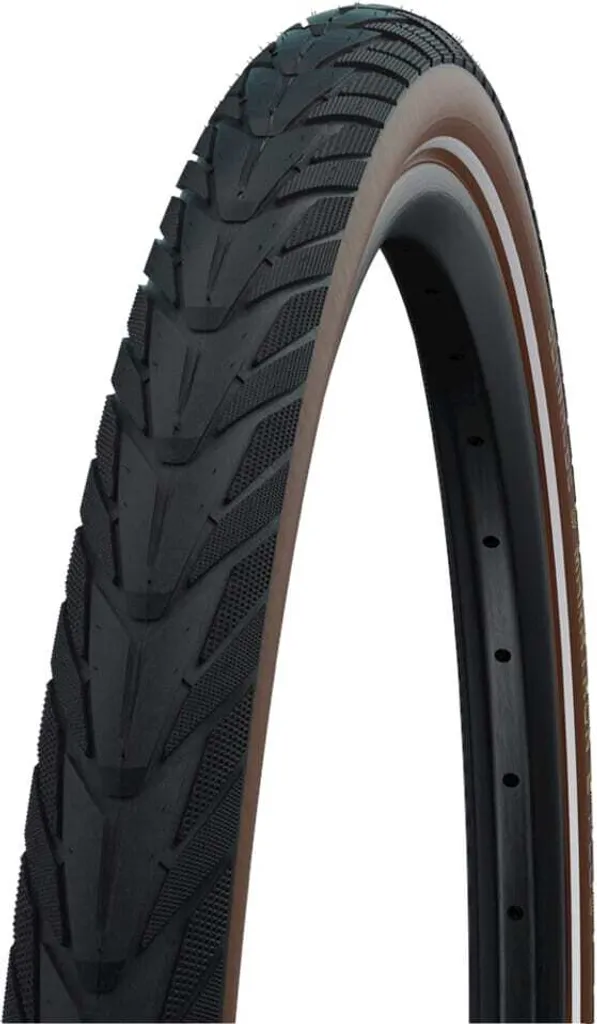 Schwalbe Energizer Plus Pneu VAE Anti-crevaison 28 x 1.75 Flancs Marron