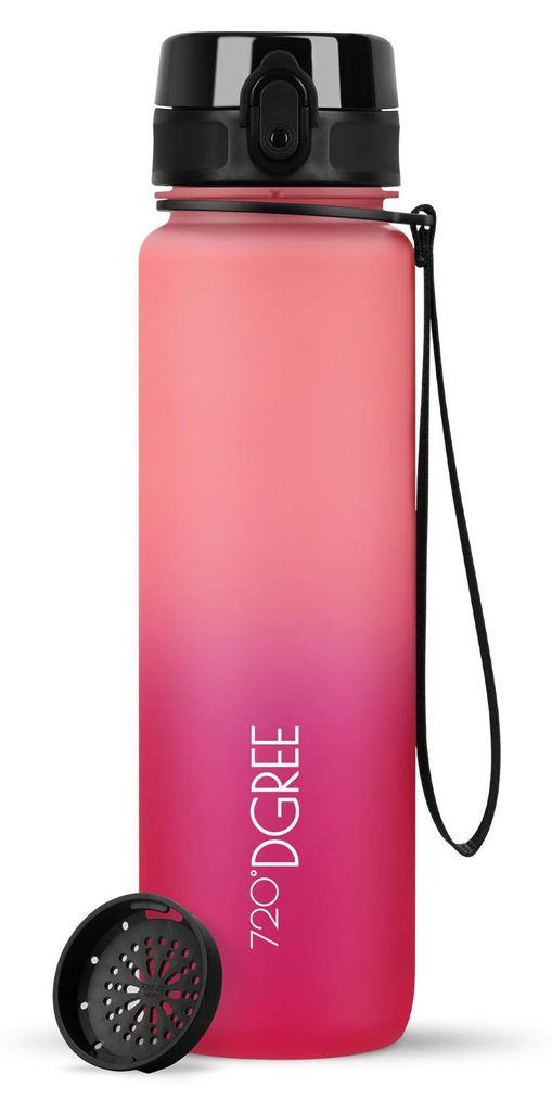 720°DGREE Trinkflasche uberBottle softTouch mit Sieb Produktbild 
