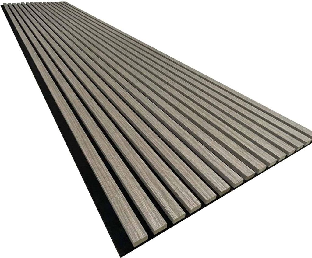 Endorphin 8 Stück Akustikpaneele 61x266x2,1cm Holzfurnier Walnuss dunkel
