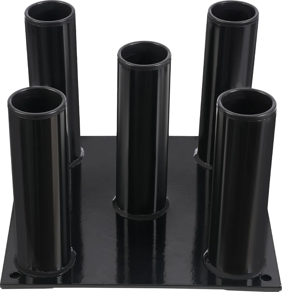Support de rangement vertical pour optimiser l'espace de musculation