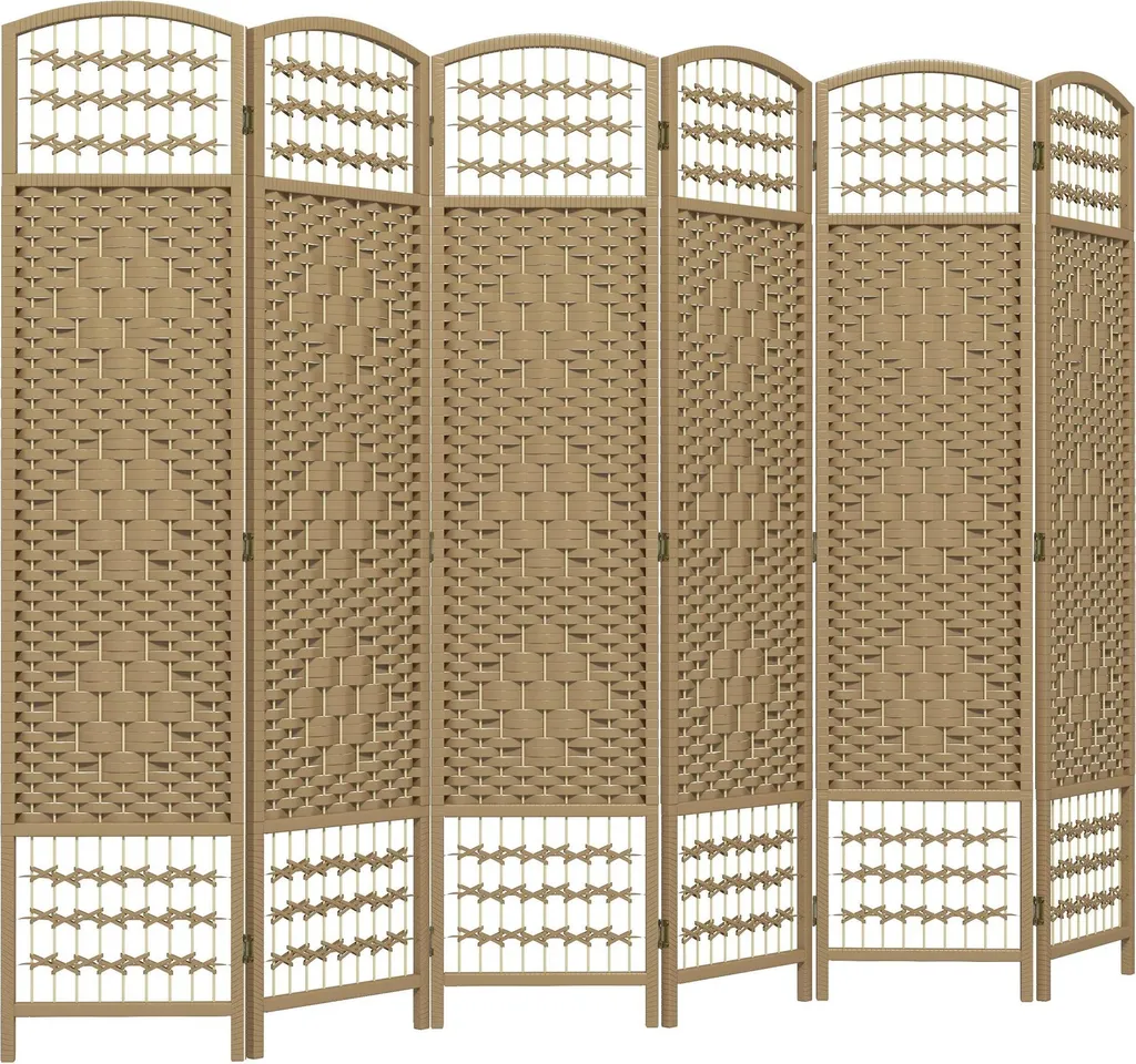 Diviser une grande pièce sans travaux avec ce paravent naturel 240x170