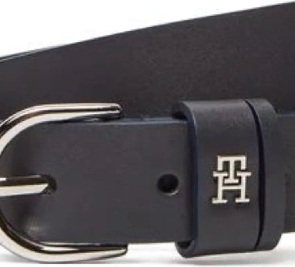 Ceinture noire Tommy Hilfiger AW0AW17279BDS idéale pour jeans et robes
