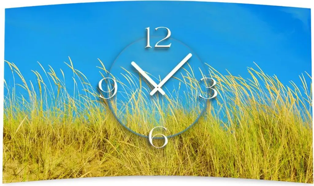 Horloge murale dixtime 3D-0422 Wildwiese designer au style abstrait