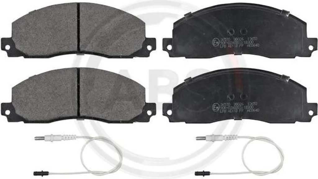 Plaquettes de frein A.B.S. 36570 pour Trafic et Arena - OE 4403271