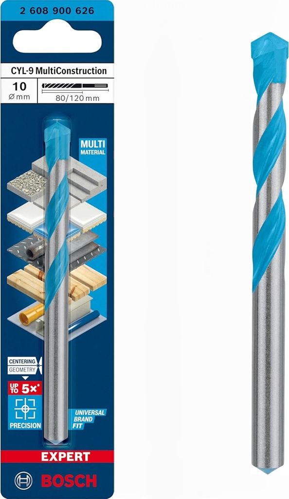 Bosch CYL-9 Mehrzweckbohrer Ø 10 mm EXPERT MultiContruction