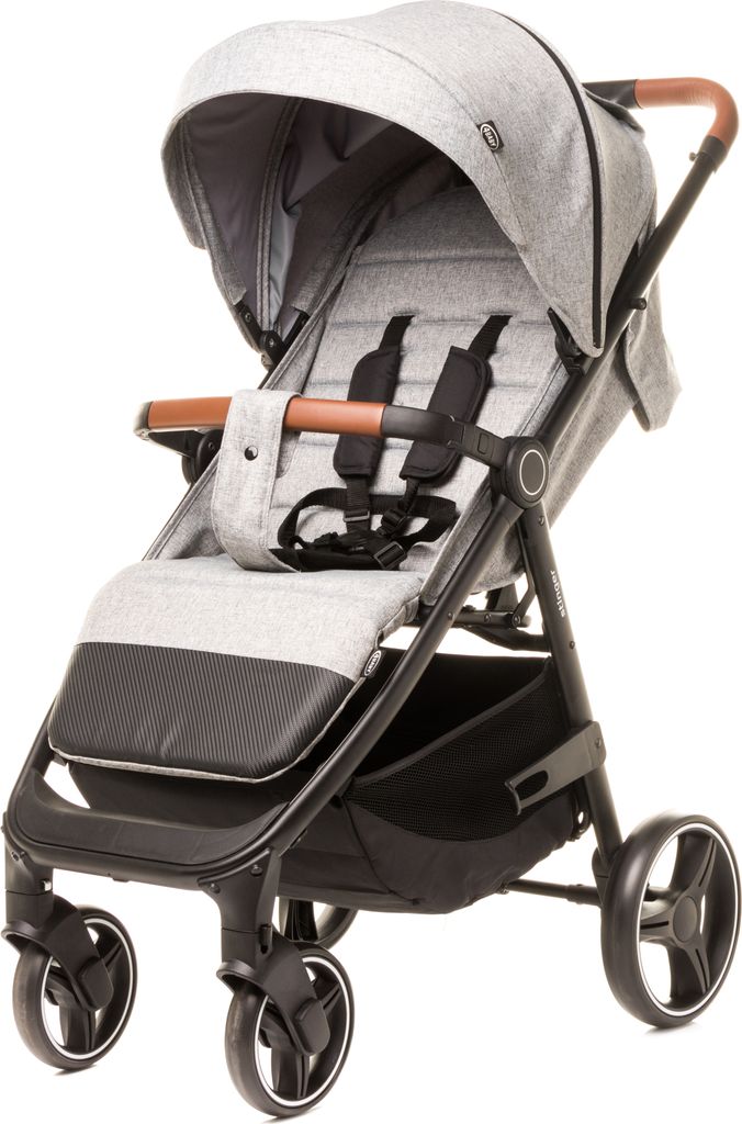 4Baby | Kočík - Kočík Buggy - Svetlosivý - s polohovaním do Obrázok produktu 
