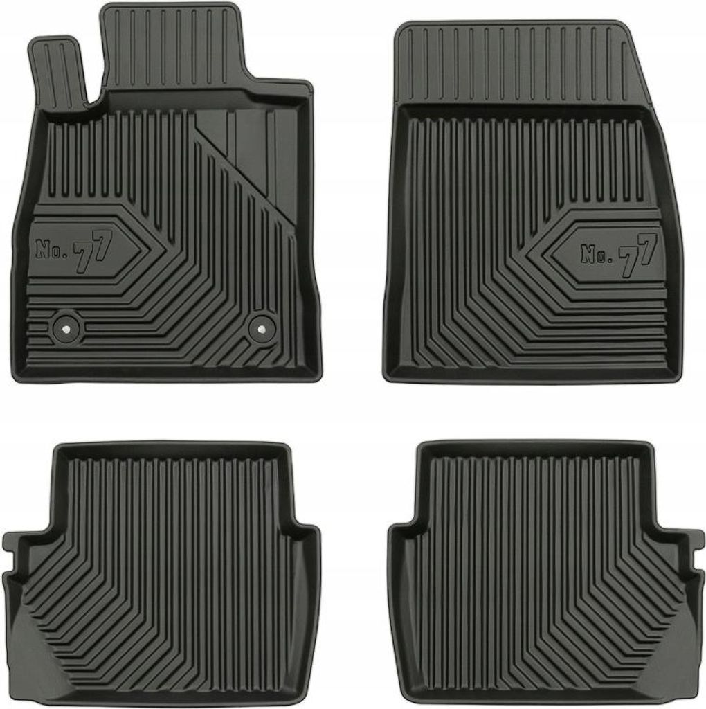FORD Fiesta Mk8 2017-2023 Gummimatten Tabletts 77