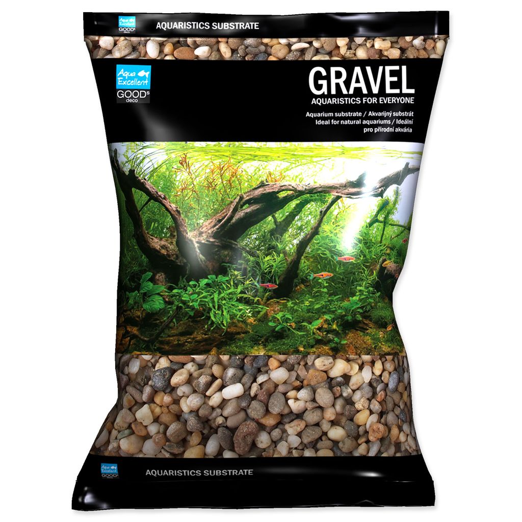 Piasek AQUA EXCELLENT piasek rzeczny 4-8 mm 3 kg Zdjęcie produktu 